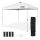VEVOR Pop Up Canopy partisátor 304,8 x 304,8 cm hordozható táskával fehér kempinghez