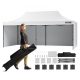 VEVOR Pop Up Canopy Sátor kültéri pavilon sátor 10x20ft oldalfalakkal és fehér táskával