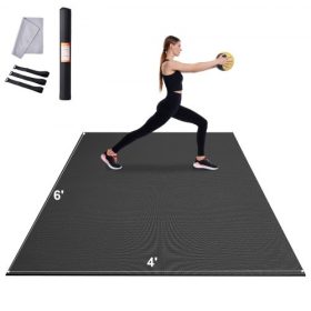   VEVOR edzőszőnyeg csúszásgátló jógaszőnyeg edzőterem fitnesz Pilate edzőszőnyeg (1,8x1,2 m)