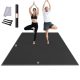 VEVOR edzőszőnyeg csúszásgátló jógaszőnyeg edzőterem fitnesz Pilate edzőszőnyeg (2,4x1,8 m)