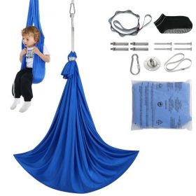   VEVOR Szenzoros Hinta Gyerekeknek, 3,1 Yard, Terápiás Hinta Speciális Igényű Gyermekeknek, Ölelőhinta Beltéri Kültéri Függőágy Autizmussal, ADHD-val, Asperger-szindrómával, Szenzoros Integrációval Élő Gyermekeknek és Felnőtteknek,