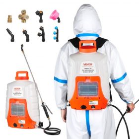   VEVOR akkumulátoros háti permetező 4 gal tartály 0-90 PSI állítható nyomás