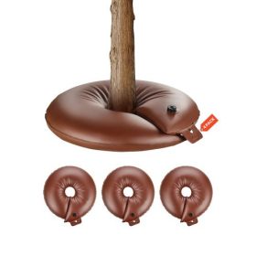   VEVOR faöntöző gyűrűk, 4 db 16 gallonos faöntöző zsákok, 6-9 órás lassú felszabadulású, újratölthető ültetővízzsákok, víztakarékos, nagy teherbírású öntözőrendszer cserjefa gyökér csepegtető öntözéshez