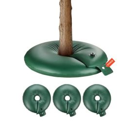   VEVOR faöntöző gyűrűk, 4 db 20 gallonos faöntöző zsákok, 6-9 órás lassú felszabadulású, újratölthető ültetővízzsákok, víztakarékos, nagy teherbírású öntözőrendszer cserjefa gyökér csepegtető öntözéshez