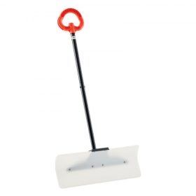   VEVOR hólapát, 61 cm széles kültéri hóeke lapát ergonomikus markolattal, HDPE műanyag pengével, téli lapátok szegmentált fogantyúval, hordozható hóeltakarító eszköz kocsifelhajtóhoz, kerti kempingezéshez