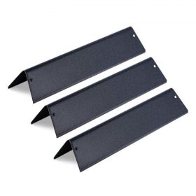   VEVOR ízesítő rudak, 39 cm-es grillsütő alkatrész, Weber Spirit I és II 200 sorozatú grillsütőkhöz, Spirit ll E-210, ll E-220, ll S-210, E-210, S-210 termékekkel együtt, porcelán zománcozott acél fűtőlap, 3 darabos csomag