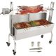 VEVOR Roaster Nyárs Forgónyárs BBQ Grill Sertés Bárány Csirke Sütő 50W 132LBS