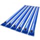 VEVOR medencetakaró vízzsákok, 6 db-os csomag 1220 mm, egykamrás medencetakaró vízcsövek, 0,4 mm vastag PVC zsákok, súlyok szivárgásmentes csavaros kupakkal, talajba süllyesztett úszómedence-fedések téli zárásához, kék