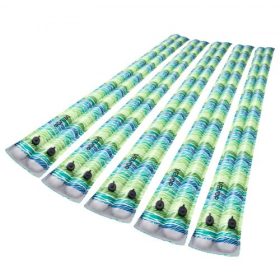   VEVOR medencetakaró vízzsákok, 5 csomag 2400 mm, dupla kamrás medencetakaró vízcsövek fényvisszaverő csíkokkal, 0,3 mm vastag PVC zsákok súlyok szivárgásmentes csavaros kupakkal, téli úszómedence-takarókhoz