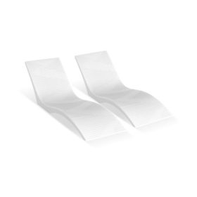   VEVOR medence melletti nyugágyak, 2 db-os nyugágy szett, medence melletti nyugágyak akár 12,5 cm-es vízmélységig, medencébe rögzíthető és vízen úszó, minden medencetípushoz alkalmas, medence melletti és napozóteraszi barnulásra