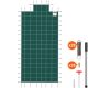 VEVOR medencebiztonsági takaró 16x32 lábas téglalap alakú, süllyesztett medencékhez, biztonsági medencetakaró 4x10 lábas középső lépcsővel, hálós, tömör medencetakaró vízelvezető lyukakkal úszómedencéhez, téli biztonsági takaró, z