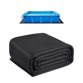   VEVOR téglalap alakú medencefólia-betét, 12 x 24 lábas medencefólia-betét föld feletti medencékhez, extra vastag medenceszőnyeg, megakadályozza a lyukakat, újrahasznosított geotextília anyagból készült alátét, meghosszabbítja a fó