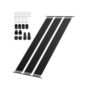   VEVOR napelemes medencefűtő, 4 x 24 lábas HDPE medencefűtő rendszer - Tartós és időjárásálló, Teljes tartozékokkal, Univerzális napelemes medencepanel - Növeli a víz hőmérsékletét, Föld feletti és Földbe süllyesztett medencékhez