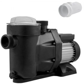   VEVOR 1 HP medenceszivattyú, 19200 l/h 750 W-os medenceszivattyú, talajba süllyeszthető medenceszivattyú szűrőkosárral, medenceszivattyú motor tiszta medencevízhez, 1,97 hüvelykes bemeneti/kimeneti medenceszűrő szivattyú 2 csatlak