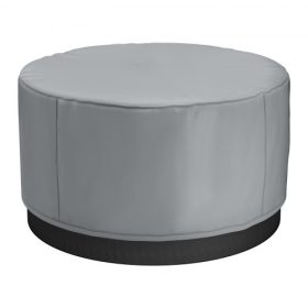   VEVOR kültéri pezsgőfürdő-takaró, 79 x 33 hüvelyk / 2000 x 850 mm, időjárásálló és vízálló pezsgőfürdő-takaró, 420D strapabíró Oxford szövet és 950N szakítószilárdság, kerek pezsgőfürdő-takarók, szürke