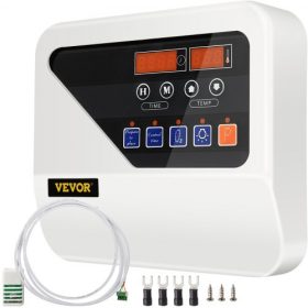   VEVOR külső szaunakályha vezérlő 3KW-9KW szaunakályhákhoz Vezérlőegység Szauna kályha vezérlő 104-221℉ Idő Hőmérséklet