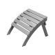 VEVOR Adirondack ottomán, 21,5H x 18,9SZ x 14,8M hüvelykes HDPE műanyag összecsukható Adirondack ottomán, időjárásálló lábtartó Adirondack székhez, széles körben használható kültéri verandára, medencére, gyepre, hátsó udvarra, szü