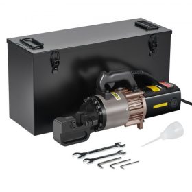   VEVOR elektromos hidraulikus betonacél-vágó, 2000 W-os hordozható betonacél-vágó, akár 1,1 hüvelykes (5-28 mm) betonacél vágása 4 másodpercen belül, nagy teljesítményű acél betonacél-vágó olajban gazdag tartozékokkal, fekete BC-30