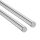VEVOR 2 db-os lineáris mozgásrúd, 20 mm x 1200 mm (0,79 x 47,24 hüvelyk), SFC20 szénacél lineáris rúdtengely, rozsdaálló és nagy precíziós, nagy keménységű tengely, vágó-, köszörű-, maró-, fúrógépekhez