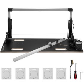   VEVOR asztali hungarocell vágógép, 42 cm-es maximális vágási vastagság, habvágó, 112 cm-es maximális vágási hossz, forródrótos habvágó, 0-90°-os hungarocell vágó hat fűtőszállal, gyöngypamut habok vágásához