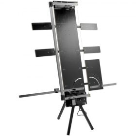   VEVOR hungarocell vágógép, 42 cm-es maximális vágási vastagság, habvágó, 115 cm-es maximális hossz, forródrótos habvágó, 0-90°-os hungarocell vágó, hat fűtőszál állvánnyal, oldalsó lemez habszivacs gyöngypamut vágásához