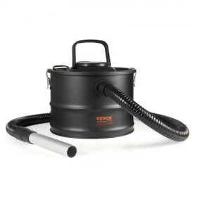   VEVOR hamuporszívó, 15 literes, 1200 W-os erős szívóerővel, kandallóporszívó fordított szívással, 3M-es tápkábel, 16 kPa max. vákuum, kandallókhoz, pelletkályhákhoz, fatüzelésű kályhákhoz, fatüzelésű kandallókhoz
