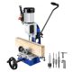 VEVOR famegmunkáló vésőgép, 373 W (1/2 LE) 1400RPM Powermatic vésőgép, mozgatható munkapaddal, asztali vésőgép, kerek, négyszögletes vagy speciális négyszögletes lyukak készítéséhez fában