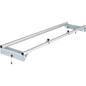   VEVOR marógép szán, 60 hüvelyk / 152,4 cm széles, födémvezető sablon famegmunkáláshoz reteszelő funkcióval, hordozható és könnyen állítható, gyalugép fa simításhoz, otthoni barkácsolás
