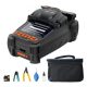 VEVOR Fiber Fusion Splicer 6 motor, Core Alignment Fiber Optic Fusion Splicer 4"-es digitális LCD-képernyővel, képtárolóval, 3 az 1-ben, autofókuszos optikai szál tartó hasító készlet 5-6s illesztés 9-25s fűtés