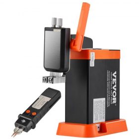   VEVOR akkumulátoros ponthegesztő, 14,5 kW-os kondenzátoros energiatárolós impulzus akkumulátoros ponthegesztő 73B hegesztőtollal, 801D nagy teljesítményű ponthegesztő berendezéssel és 2 hegesztési móddal 0,1-0,3 mm tiszta nikkelhe