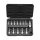 VEVOR Torx bitdugókulcs készlet, 13 részes, csillag T8 - T60 készlet, S2 ötvözött acél és Cr-V acél, 1/4 hüvelykes, 3/8 hüvelykes és 1/2 hüvelykes behajtással, továbbfejlesztett tárolódobozzal, Torx dugókulcsok kézi használatra, s