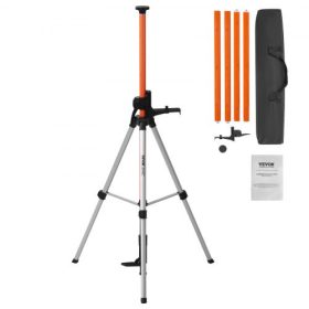   VEVOR lézeres vízszintes állvány 1/4"-20 és 5/8"-11 menet 40,94-133,85 magasságállítás