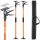 VEVOR szekrényemelő tartóoszlop, 2 db-os csomag, 116-290 cm acél teleszkópos gyorstámasztó rúd, állítható harmadik félkezes rendszerrel, akár 70 kg teherbírással szekrények telepítéséhez, gipszkarton emeléséhez, teherrudakhoz