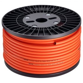   VEVOR légtömlő, 9,53 mm x 76,2 m hibrid légkompresszor tömlő, 300 PSI törésálló pneumatikus tömlők háromrétegű szerkezettel autó- és otthoni barkácsprojektekhez, minden időjárási körülményhez rugalmasan használható (szerelvények n