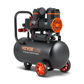   VEVOR Kompresszor Légkompresszor 4,8 Gallon 900 W 2,2 Cfm@ 90 Psi 70 Db Rendkívül Csendes Olajmentes