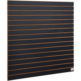   VEVOR lécpanelek, 1,2 m x 0,6 m fekete garázsfalpanelek, 61 cm magas x 122 cm hosszú (2 panelből álló készlet), nagy teherbírású garázsfal-rendező panelek kiskereskedelmi üzletekbe, garázsfalakba és kézműves tárolókba