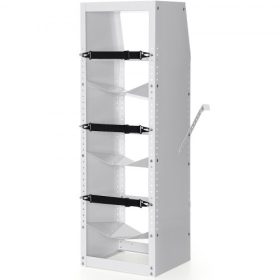   VEVOR hűtőközeg tartályállvány, 3 db 30-50 fontos palacktartállyal, palacktartály állvány 14,64x13,97x46,06 hüvelyk, hűtőközeg palack állvány, gázpalack állványok és tartók freonhoz, gázokhoz, oxigénhez, nitrogénhez