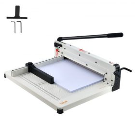   VEVOR papírvágó 17" A3 Guillotine papírvágó 400 lapos kapacitású fém talp