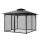 VEVOR pavilonháló csere, a legtöbb 10 x 10 x 6,5 láb méretű pavilonfüggönyhöz illik, kültéri kerti háló, 4 paneles oldalfali háló, teraszszőnyeg háló dupla cipzárral, ponyvavédő (csak háló)