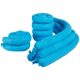 VEVOR univerzális nedvszívó zokni vízelnyelő kígyó 20 gal 12 db 76 x 1200 mm