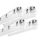 VEVOR 1270 mm / 4 láb LED párazáró lámpa, 60W/50W/40W választható, 5000K párazáró lámpatest 5400/6400/7400LM állítható fényerővel, IP65 vízálló parkolóházakba, raktárakba, fagyasztós autómosókba, 4 darabos csomag