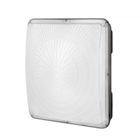   VEVOR LED előtetős lámpa, 150W, 16500LM 5000K nappali fény Kereskedelmi, ipari, kültéri előtetős lámpa, 315mm x 315mm felületre szerelhető mennyezeti világítás benzinkúthoz, raktárhoz, garázshoz, utcai üzlethez, szállodához, IP65