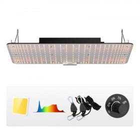   VEVOR LED Grow Light, 200 W teljes spektrumú, szabályozható, nagy hozamú Samsung 2B1B dióda termesztő lámpa beltéri növények palánták zöldség- és virágháztartásához, Daisy lánchajtó 2x4/3x3 ft-os termesztősátorhoz