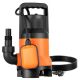 VEVOR 650W-os merülő szivattyú, 15000 l/óra, PP-GF20 merülő szennyvízszivattyú szennyezett tisztavízhez automatikus úszókapcsolóval, hosszú kábellel, 8 m maximális emelőmagassággal, medencékhez, kerthez, tóhoz, elárasztott terület