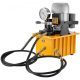 VEVOR elektromos hajtású hidraulikus szivattyú 750 W-os kézi szeleppel, 10152 PSI, elektromos hajtású hidraulikus szivattyú kettős működésű, nagy fordulatszámú, 8 literes olajtároló