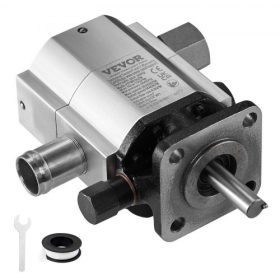   VEVOR hidraulikus rönkhasító szivattyú, 13 GPM, 2 fokozatú 3000PSI rönkhasító szivattyú, 1'' bemenet 1/2'' NPT kimenet 3600 RPM alumínium hidraulikus fogaskerék szivattyú, kis motorra szerelhető rönkhasítókhoz, hóekékhez