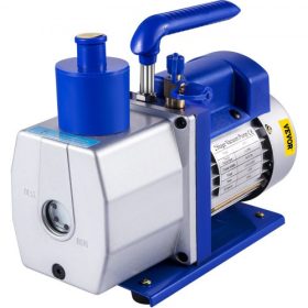   VEVOR 6 CFM 1/2 HP hűtő vákuumszivattyú, 2 fokozatú levegő vákuumszivattyú AC hűtőkészlet, vákuumformázó hűtés vákuumcsomagoló, 1/2 HP HVAC kombinált légkondicionáló hűtés