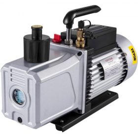   VEVOR vákuumszivattyú egyfokozatú 717 L/perc (12CFM) 340 L/perc Bemeneti csatlakozó 1/4