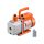 VEVOR vákuumszivattyú, 367 L/perc (6 CFM), HVAC 2 fokozatú forgólapátos vákuumszivattyú, R134a R22 R410a rendszerekhez, Autóklíma vákuumszivattyú készlet olajpalackkal, Autóklíma karbantartáshoz, Gyanta gáztalanítás