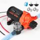 VEVOR lakókocsi vízpumpa, 12V DC 4 GPM (15,1 L/perc), 3 kamrás, önfelszívó membrános vízpumpa automatikus nyomáskapcsolóval, 40 PSI max. nyomás, igény szerint lakókocsikhoz, lakókocsikhoz, hajókhoz, jachtokhoz, autómosáshoz